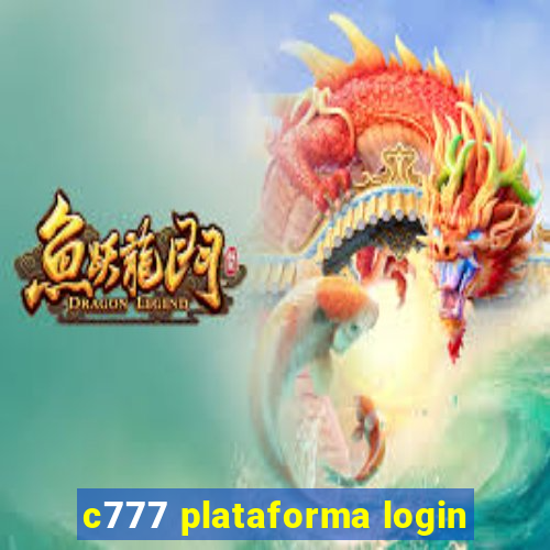 c777 plataforma login